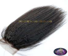 Load image into Gallery viewer, kinky Straight Lace Closure