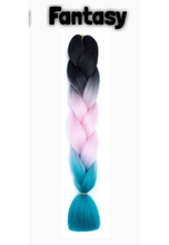 Load image into Gallery viewer, Queen Rainbow Braiding Hair