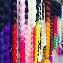 Load image into Gallery viewer, Goddess Rainbow Braiding Hair