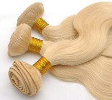 Load image into Gallery viewer, Brazilian Body Wave Hair 613 Blonde Hair