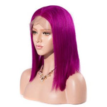 Load image into Gallery viewer, Straight Bob Colorful Lace Front Wigs