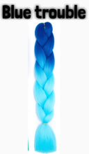 Load image into Gallery viewer, Goddess Rainbow Braiding Hair