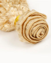 Load image into Gallery viewer, Malaysian Curly Hair Bundles 613 Blonde