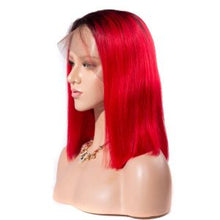 Load image into Gallery viewer, Straight Bob Colorful Lace Front Wigs