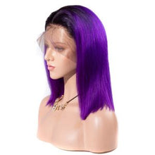 Load image into Gallery viewer, Straight Bob Colorful Lace Front Wigs