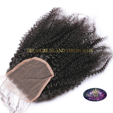 Load image into Gallery viewer, Afro Kinky Curly Lace Closure
