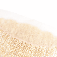 Load image into Gallery viewer, Malaysian Kinky Curly 613 Blonde Hair Lace Frontal