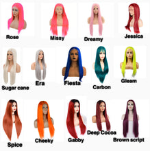 Load image into Gallery viewer, Straight Colorful Full Lace Wigs