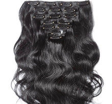 Load image into Gallery viewer, Body Wave Clip ins Hair Extensions