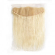 Load image into Gallery viewer, Malaysian Straight 613 Blonde Hair Lace Frontal