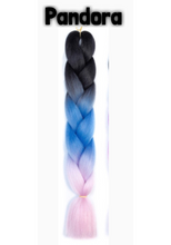 Load image into Gallery viewer, Queen Rainbow Braiding Hair
