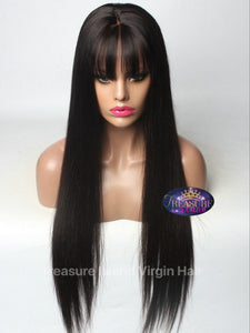 Straight With Bangs
