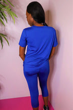 Load image into Gallery viewer, Solid Top &amp; Long Shorts Set
