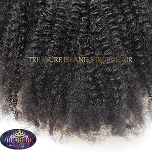 Afro kinky curly