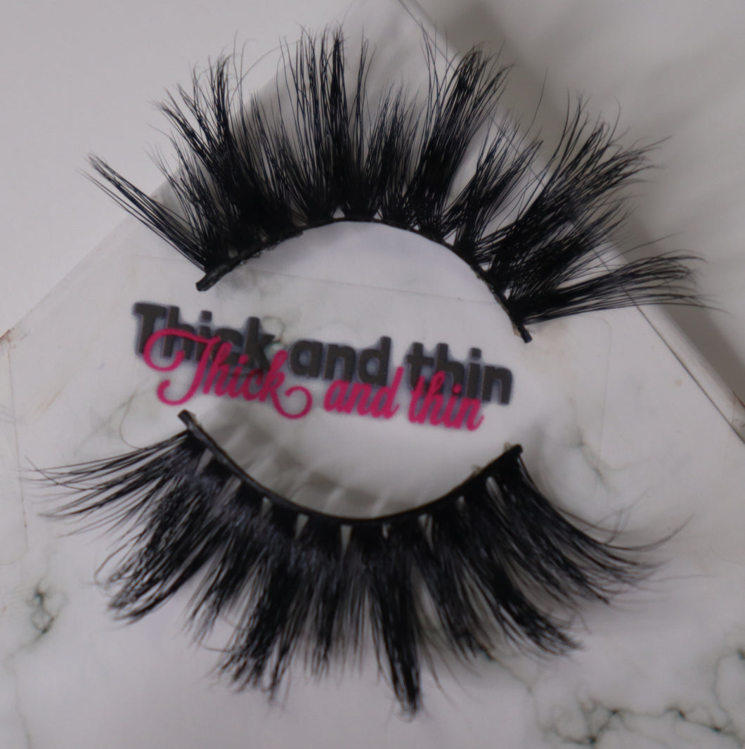 Thick and Thin Eyelashes