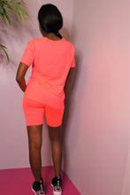 Load image into Gallery viewer, V-Neck Solid Top &amp; Shorts Set
