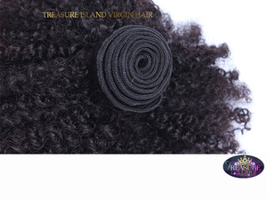 Afro kinky curly