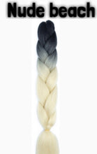 Load image into Gallery viewer, Goddess Rainbow Braiding Hair
