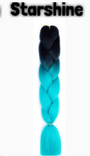 Load image into Gallery viewer, Goddess Rainbow Braiding Hair

