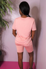 Load image into Gallery viewer, Solid Top &amp; Biker Shorts Set
