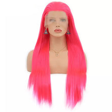 Load image into Gallery viewer, Straight Colorful Lace Front Wigs
