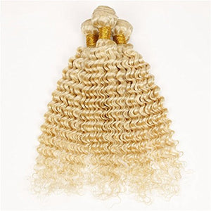 Malaysian Curly Hair Bundles 613 Blonde