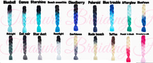 Goddess Rainbow Braiding Hair