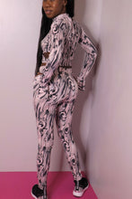 Load image into Gallery viewer, Cold Shoulder Top &amp; Pants Set
