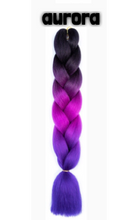 Load image into Gallery viewer, Queen Rainbow Braiding Hair
