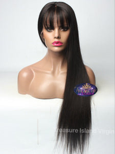 Straight With Bangs
