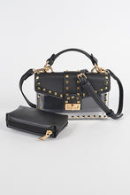 Load image into Gallery viewer, Studded See Through Clutch
