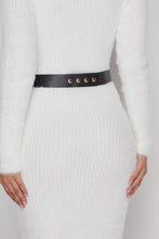 Load image into Gallery viewer, black and gold chained belts
