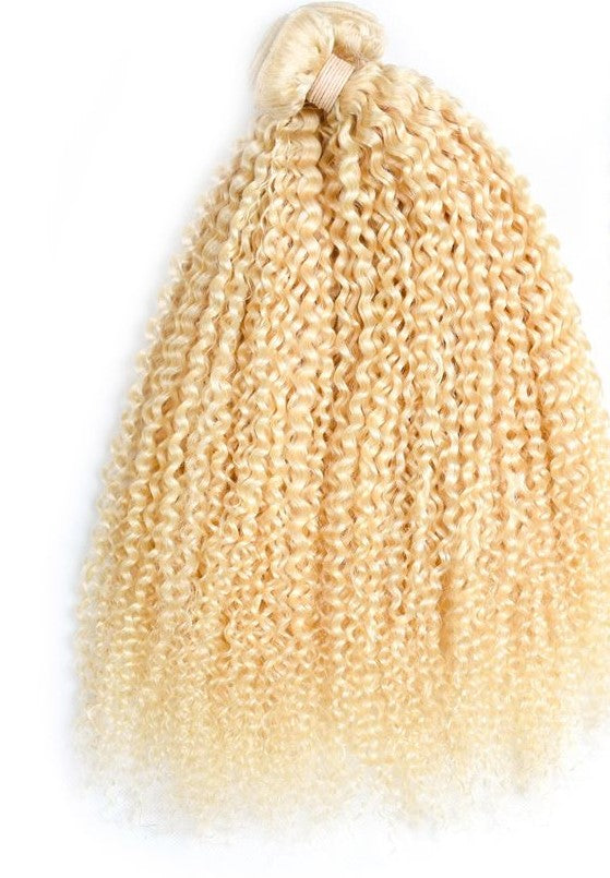 Malaysian Curly Hair Bundles 613 Blonde