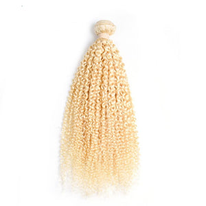 Malaysian Curly Hair Bundles 613 Blonde